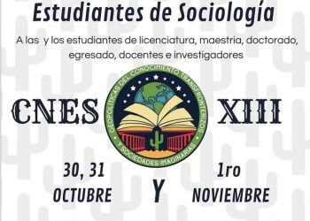 Invitan al Congreso Nacional de Estudiantes de Sociología